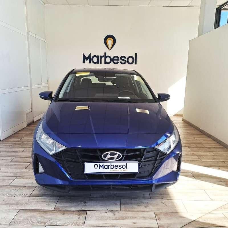 Azul Usado 2021 Hyundai i20 Utilitario | 10.890 € (Precio justo) - Imagen 1/4
