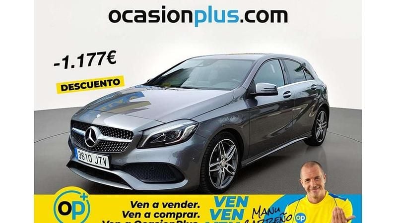 Usado Mercedes A200 136 CV (100 kW) 2016 Gris Utilitario