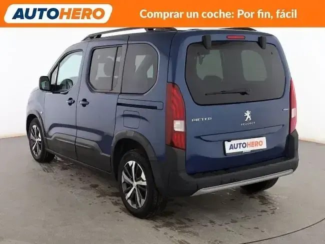 Usado Peugeot Rifter GT 131 CV (96 kW) 2020 Azul Monovolumen