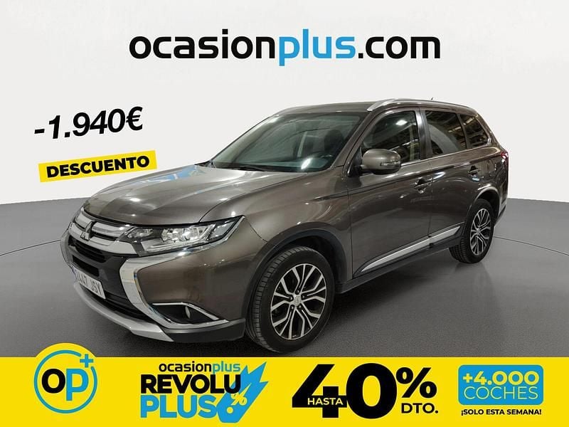 Usado Mitsubishi Outlander Motion 150 CV (110 kW) 2016 Marrón SUV
