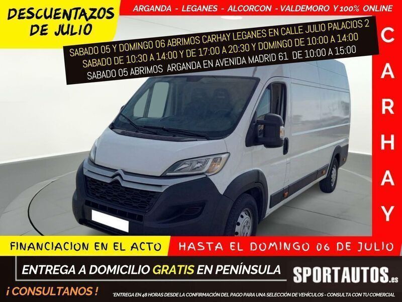 Blanco Usado 2018 Citroën Jumper Monovolumen | 19.490 € (Precio justo) - Imagen 1/4