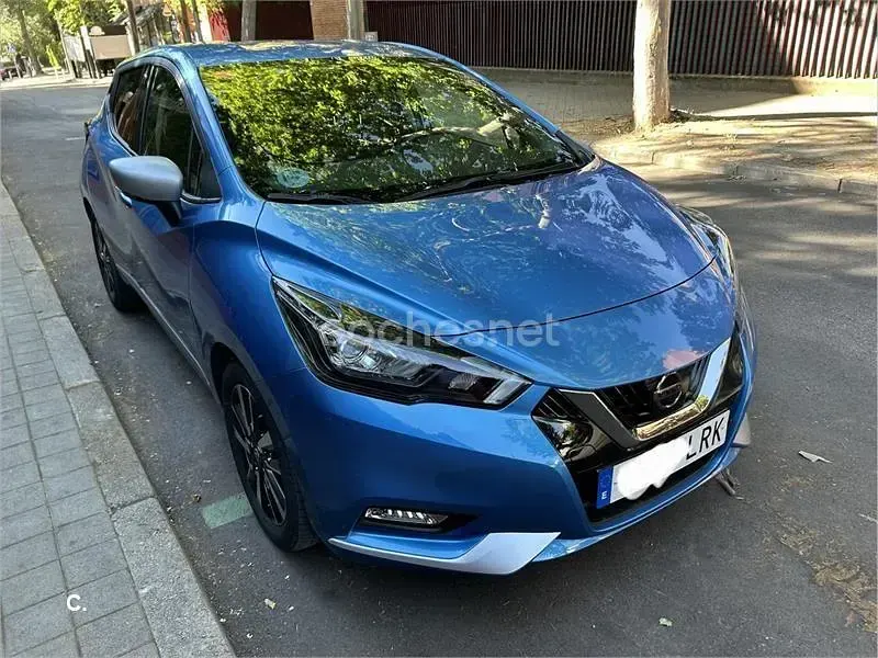 Usado Nissan Micra 92 CV (67 kW) 2021 Azul Utilitario