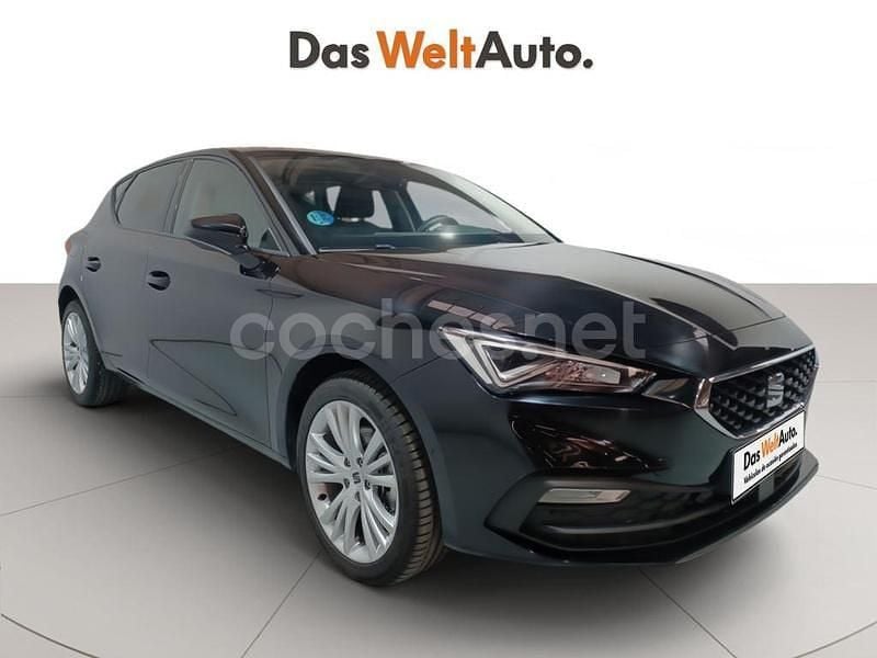 Negro Usado 2024 Seat Leon Style Berlina | 21.590 € (Super precio) - Imagen 1/4