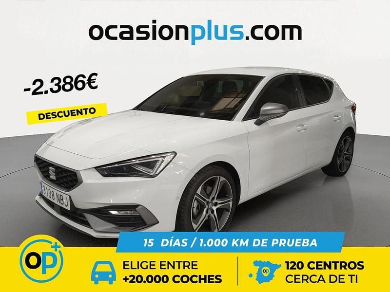 Usado Seat Leon FR 150 CV (110 kW) 2025 Blanco Berlina