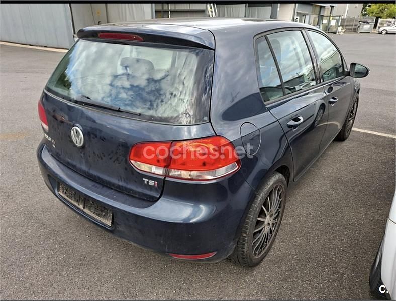 Usado VW Golf VI Advance 122 CV (89 kW) 2010 Azul Utilitario
