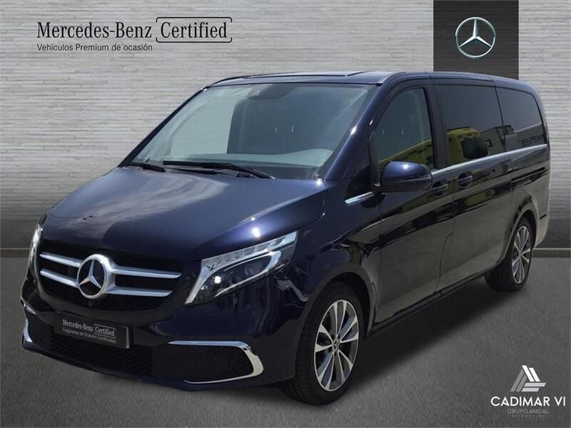 Azul Usado 2020 Mercedes V250 Avantgarde Monovolumen | 51.900 € (Buen precio) - Imagen 1/4