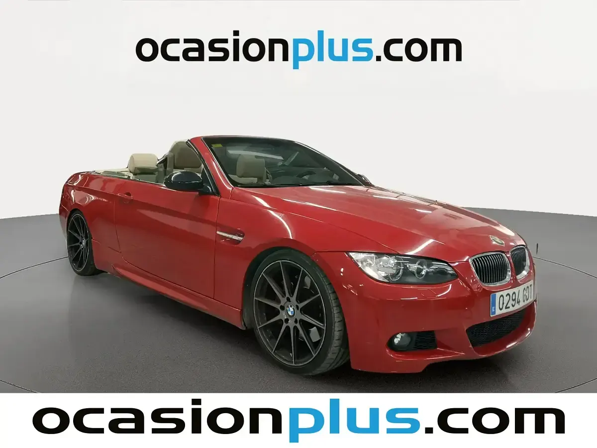 Usado BMW 335 Cabriolet 306 CV (225 kW) 2008 Rojo Descapotable