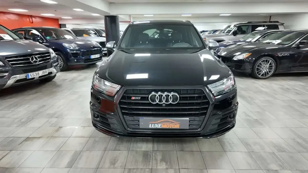 Usado Audi SQ7 435 CV (319 kW) 2017 Negro SUV