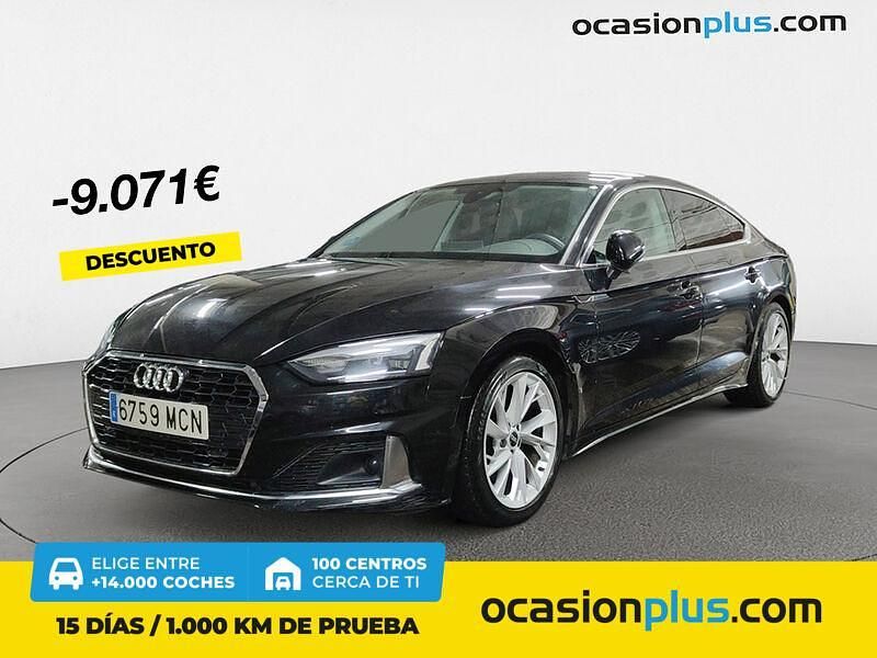 Negro Usado 2022 Audi A5 Advanced Plus Coupe | 33.900 € (Precio justo) - Imagen 1/4