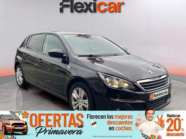 Usado Peugeot 308 Style 130 CV (95 kW) 2017 Negro