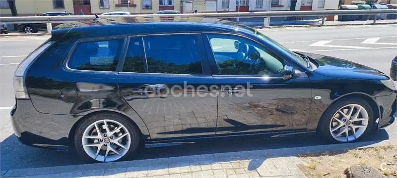 Usado Saab 9-3 Vector 180 CV (132 kW) 2008 Negro Utilitario