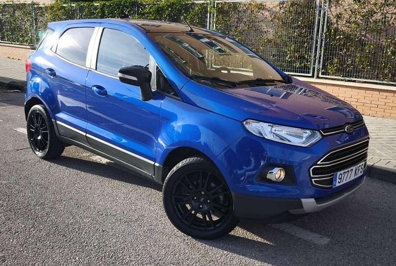 Usado Ford Ecosport Titanium S 125 CV (91 kW) 2017 Azul SUV
