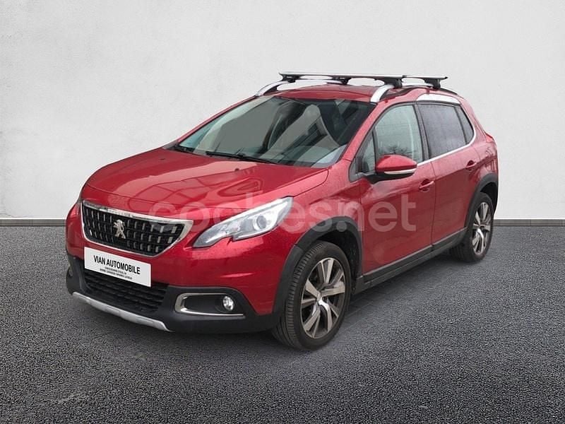 Rojo Usado 2019 Peugeot 2008 Allure SUV | 11.490 € (Super precio) - Imagen 1/4