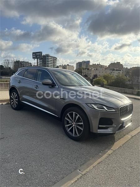 Usado Jaguar F-Pace 204 CV (150 kW) 2021 Gris / plata SUV
