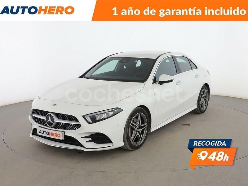Blanco Usado 2022 Mercedes A180 AMG line Berlina | 27.299 € (Buen precio) - Imagen 1/3