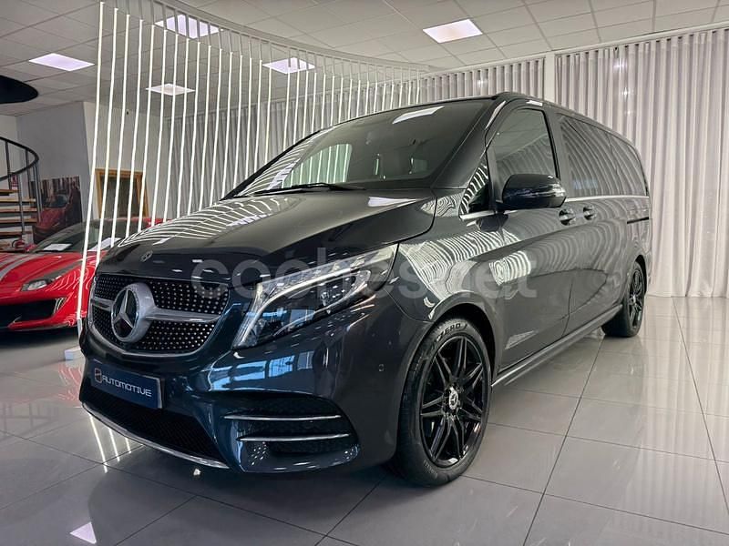 Negro Usado 2021 Mercedes V250 Avantgarde Monovolumen | 55.990 € (Precio justo) - Imagen 1/4