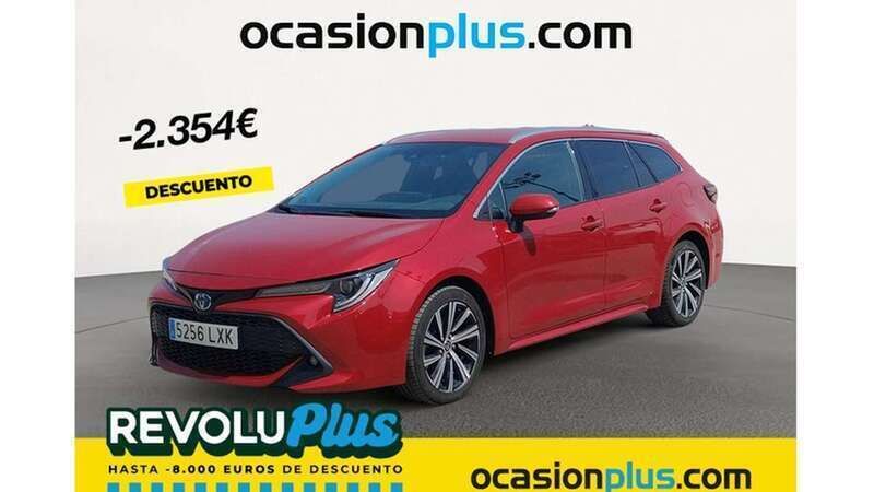 Rojo Usado 2022 Toyota Corolla Style Familiar | 22.137 € (Buen precio) - Imagen 1/4