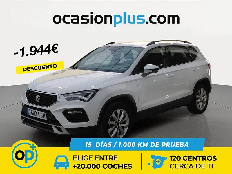 Usado Seat Ateca Style 110 CV (80 kW) 2021 Blanco SUV
