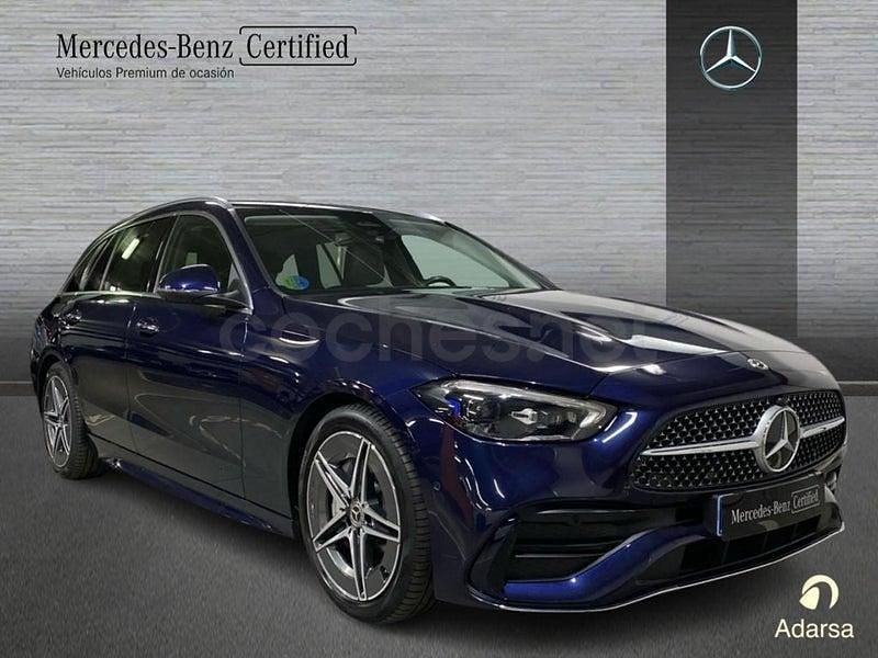 Usado Mercedes C200 163 CV (119 kW) 2023 Negro Familiar