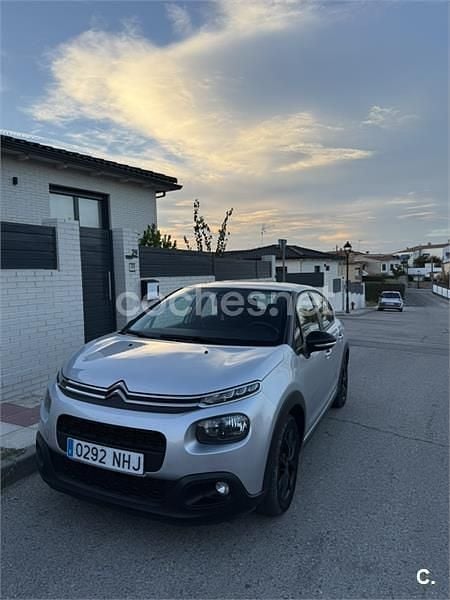 Gris / plata Usado 2018 Citroën C3 PureTech Berlina | 5800 € (Precio justo) - Imagen 1/4