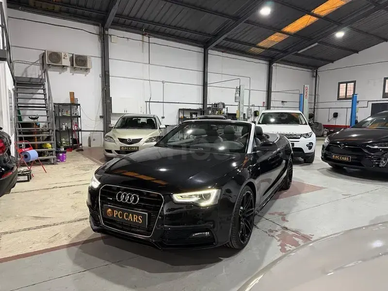Usado Audi A5 Cabriolet S-Line 245 CV (180 kW) 2012 Negro Descapotable