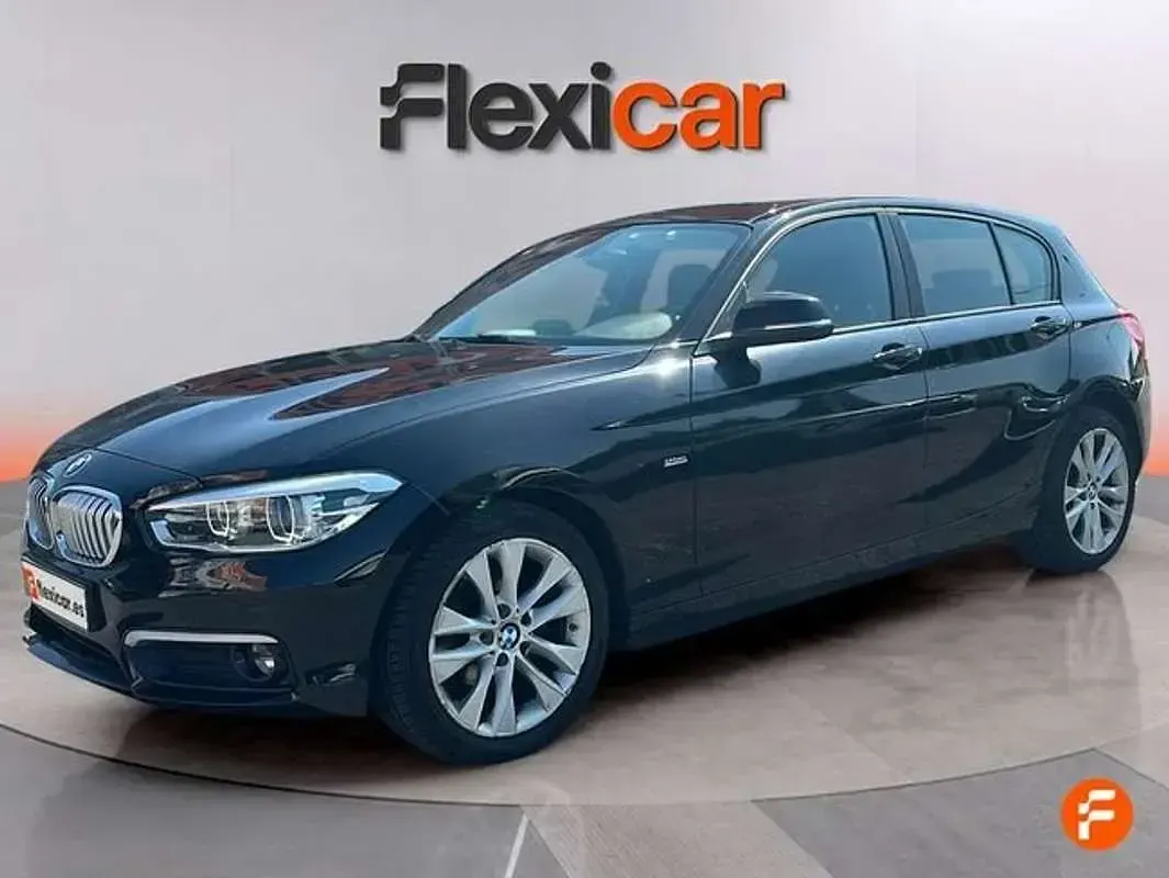 Usado BMW 116 116 CV (85 kW) 2017 Negro Utilitario