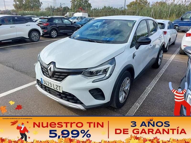 Blanco Usado 2022 Renault Captur Intens SUV | 12.750 € (Buen precio) - Imagen 1/3