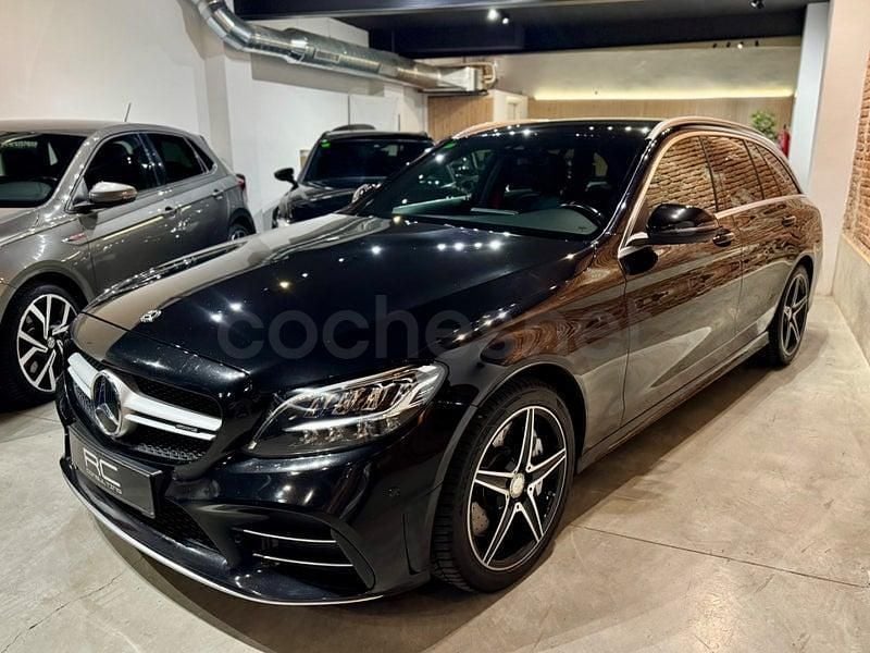Usado Mercedes C43 AMG 390 CV (286 kW) 2019 Negro Familiar