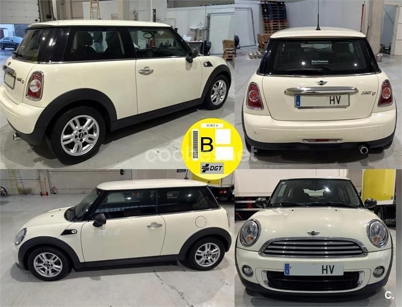 Usado Mini One D 95 CV (69 kW) 2016 Blanco Utilitario