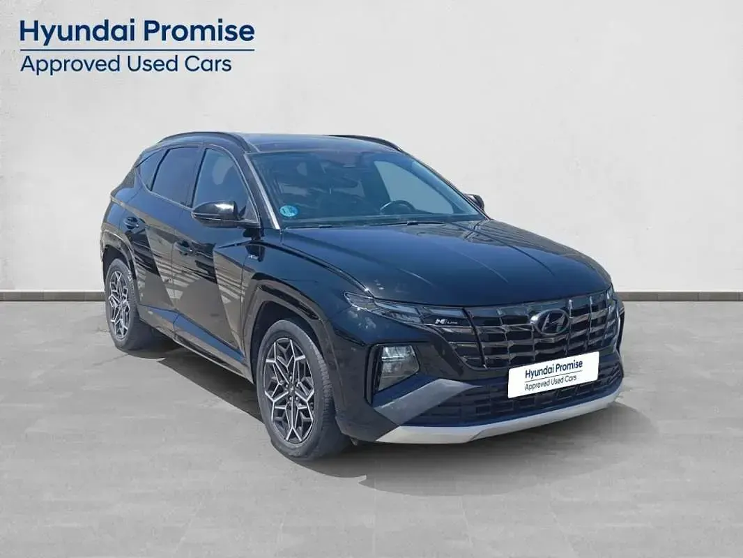 Usado Hyundai Tucson N Line 230 CV (169 kW) 2022 Negro SUV