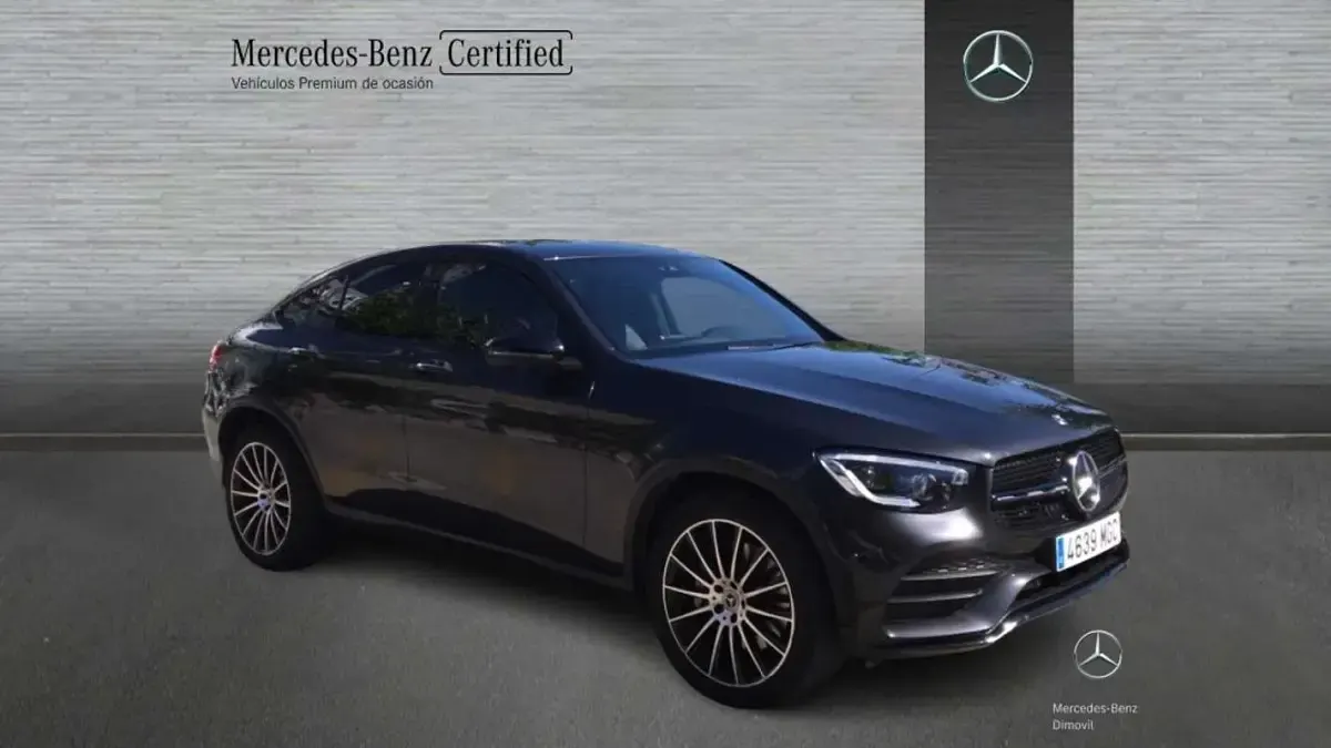 Usado Mercedes GLC220 AMG line 197 CV (144 kW) 2023 Gris SUV