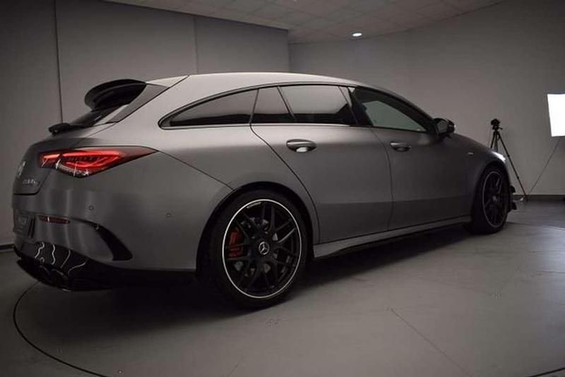 Usado Mercedes CLA45 AMG Shooting Brake AMG 421 CV (309 kW) 2020 Gris Familiar