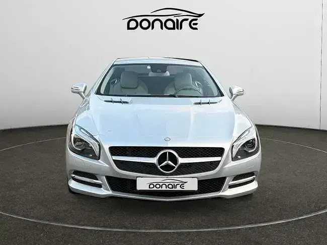 Usado Mercedes SL350 AMG 306 CV (225 kW) 2012 Gris Descapotable