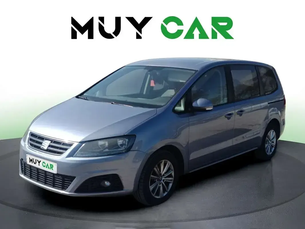 Usado Seat Alhambra Ecomotive 116 CV (85 kW) 2017 Plateado Monovolumen