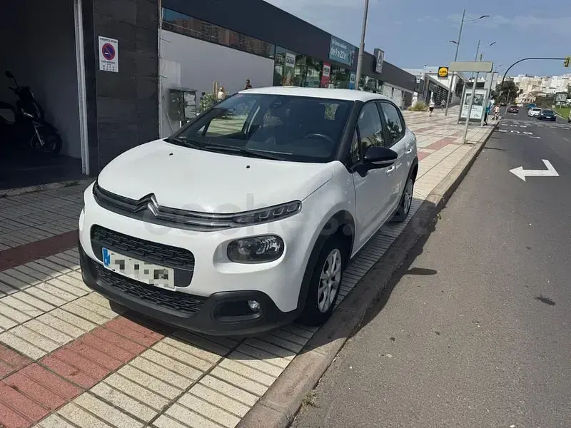 Usado Citroën C3 Feel 82 CV (60 kW) 2018 Blanco Utilitario
