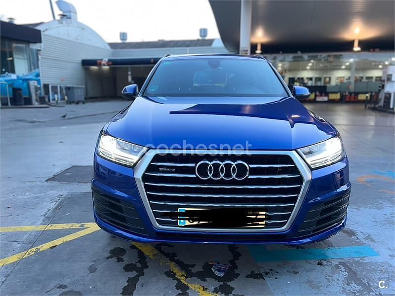 Azul Usado 2017 Audi Q7 Sport SUV | 36.000 € (Precio justo) - Imagen 1/3