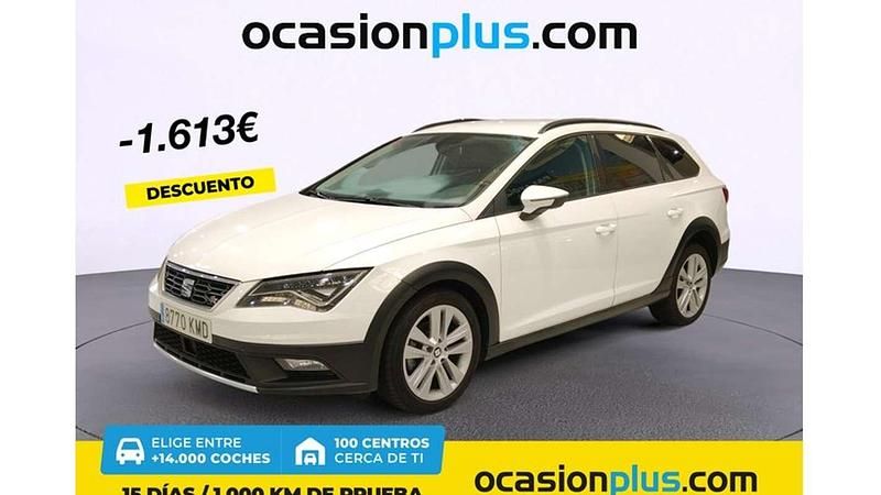 Blanco Usado 2018 Seat Leon ST FR Familiar | 16.137 € (Buen precio) - Imagen 1/4