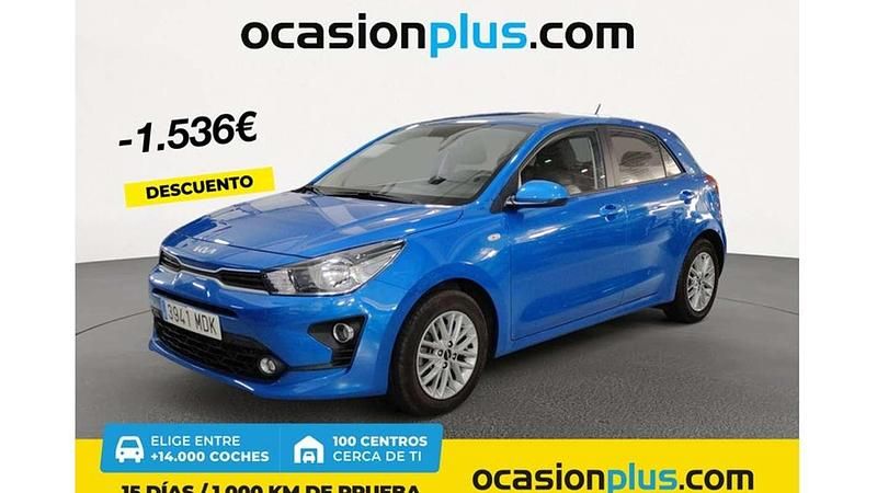 Azul Usado 2023 Kia Rio Utilitario | 14.728 € (Precio justo) - Imagen 1/4