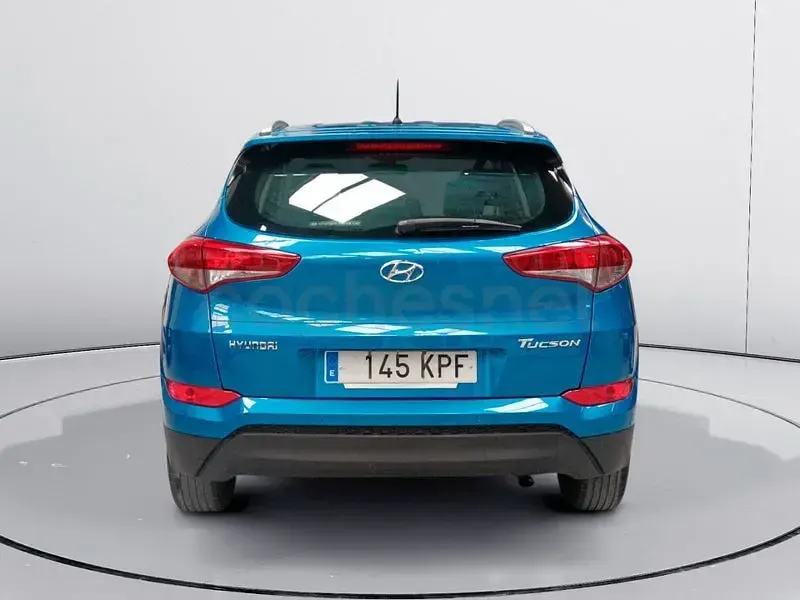 Usado Hyundai Tucson 115 CV (84 kW) 2018 Azul SUV