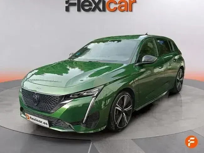 Usado Peugeot 308 SW GT 180 CV (132 kW) 2021 Verde Familiar