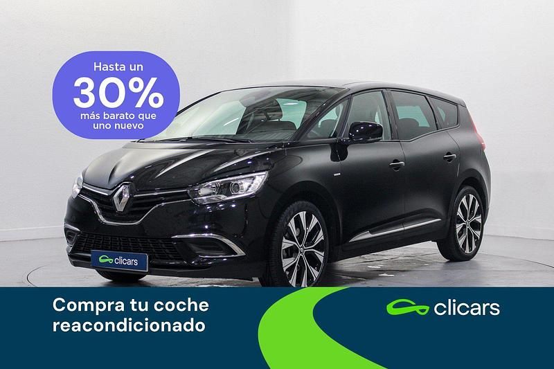 Usado Renault Grand Scénic IV LIMITED 140 CV (102 kW) 2021 Negro Monovolumen