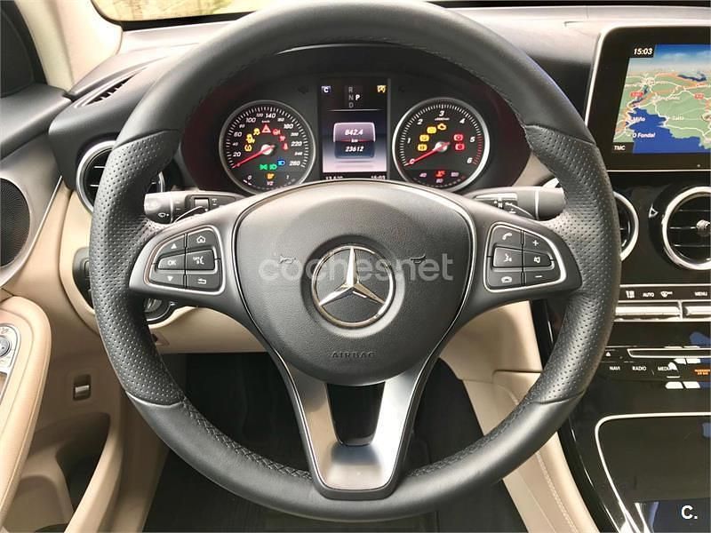 Negro Usado 2017 Mercedes GLC220 Exclusive SUV | 32.500 € (Buen precio) - Imagen 1/4