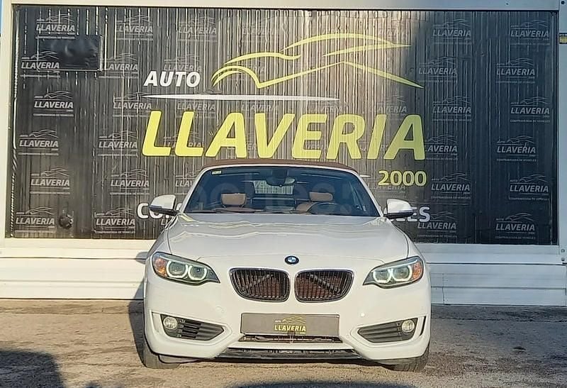 Usado BMW 218 136 CV (100 kW) 2015 Blanco Descapotable