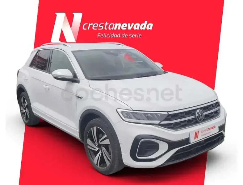 Usado VW T-Roc R-line 150 CV (110 kW) 2022 Blanco SUV