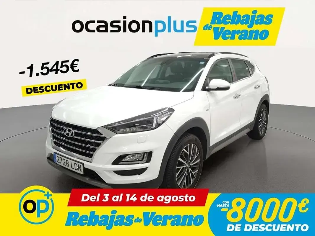 Usado Hyundai Tucson 116 CV (85 kW) 2019 Blanco SUV