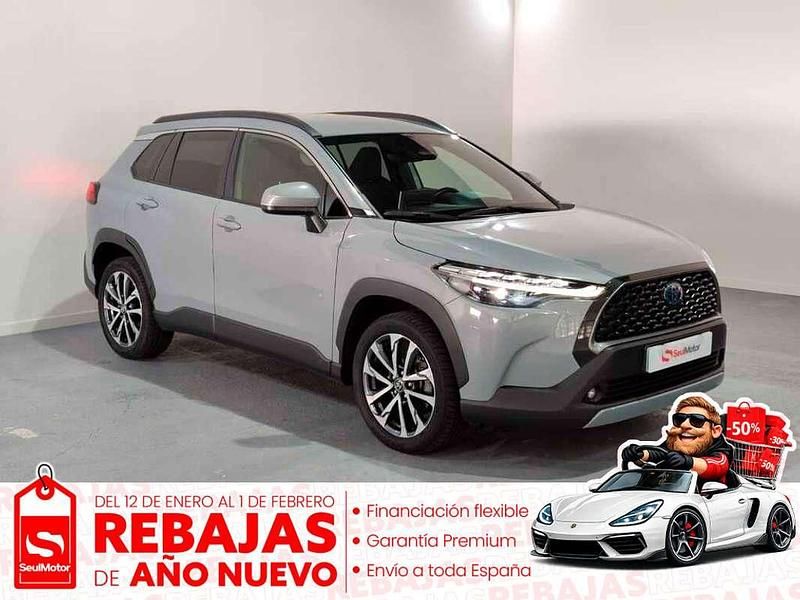 Gris Usado 2023 Toyota Corolla Cross Plus SUV | 32.490 € (Precio justo) - Imagen 1/4