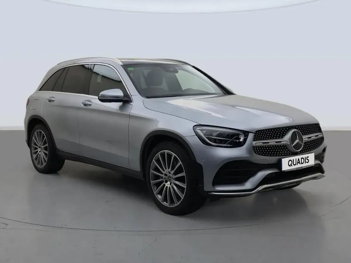 Usado Mercedes GLC220 194 CV (142 kW) 2022 Gris plata SUV