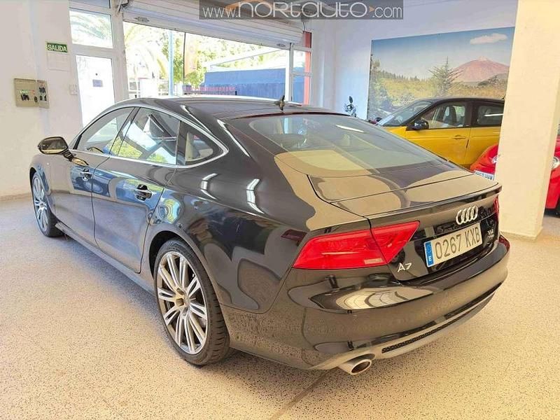 Usado Audi A7 Sportback S-Line 313 CV (230 kW) 2014 Negro Utilitario