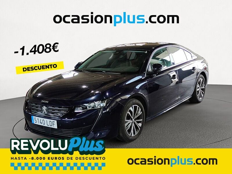 Azul Usado 2019 Peugeot 508 Allure Berlina | 15.290 € (Precio justo) - Imagen 1/4