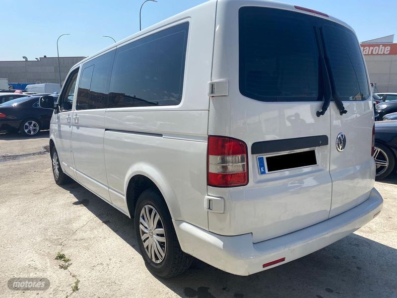 Usado VW Caravelle 2007 Blanco Monovolumen